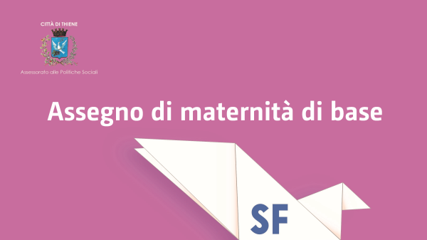 banner Assegno di Maternità di base / logo SFth