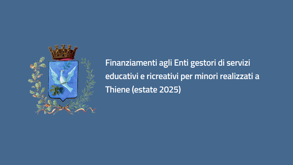 banner con logo Comune