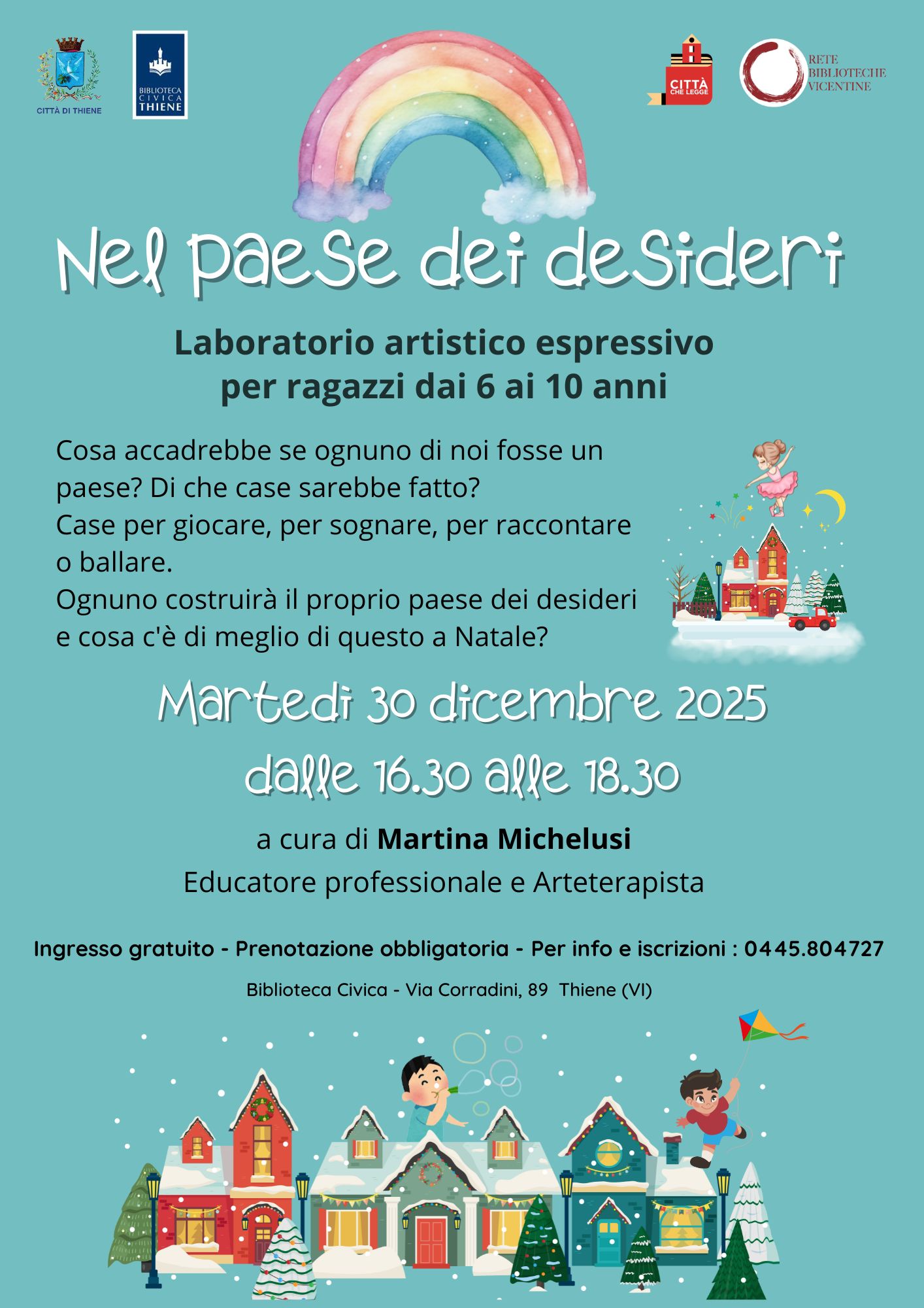 flyer Lab Nel paese dei desideri