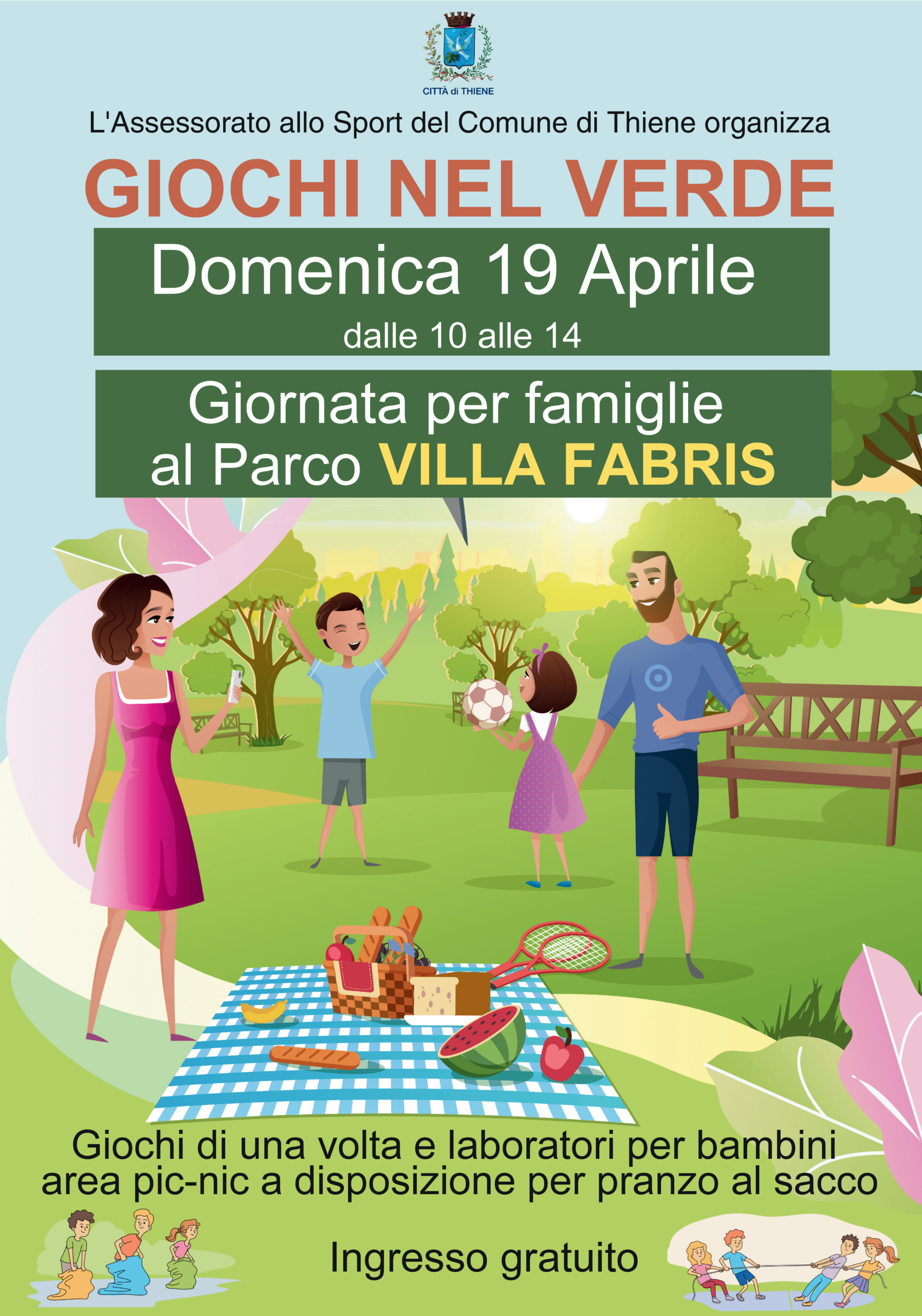 locandina Domenica al parco