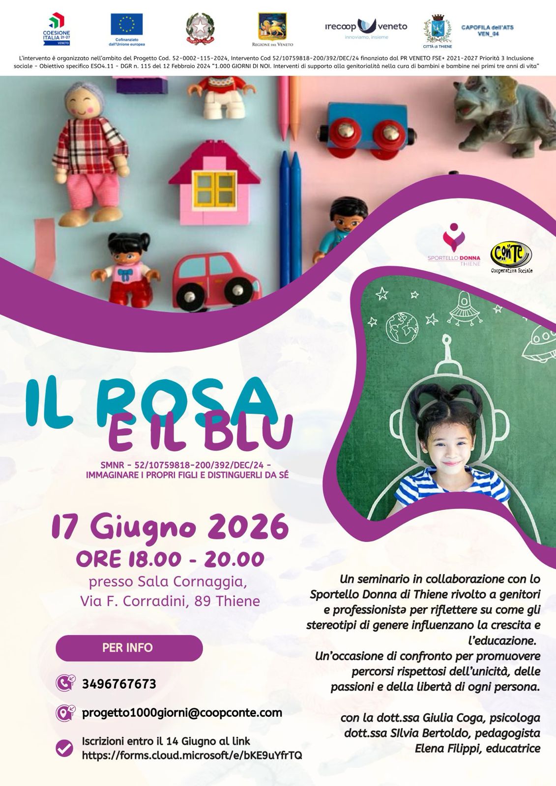 locandina il Rosa e il Blu