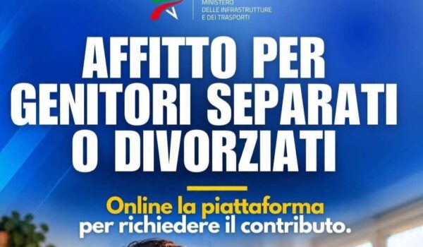 contributo affitto genitori separati