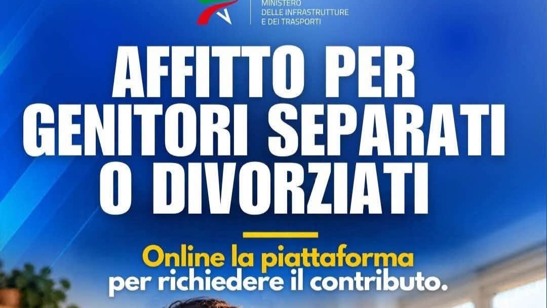 contributo affitto genitori separati